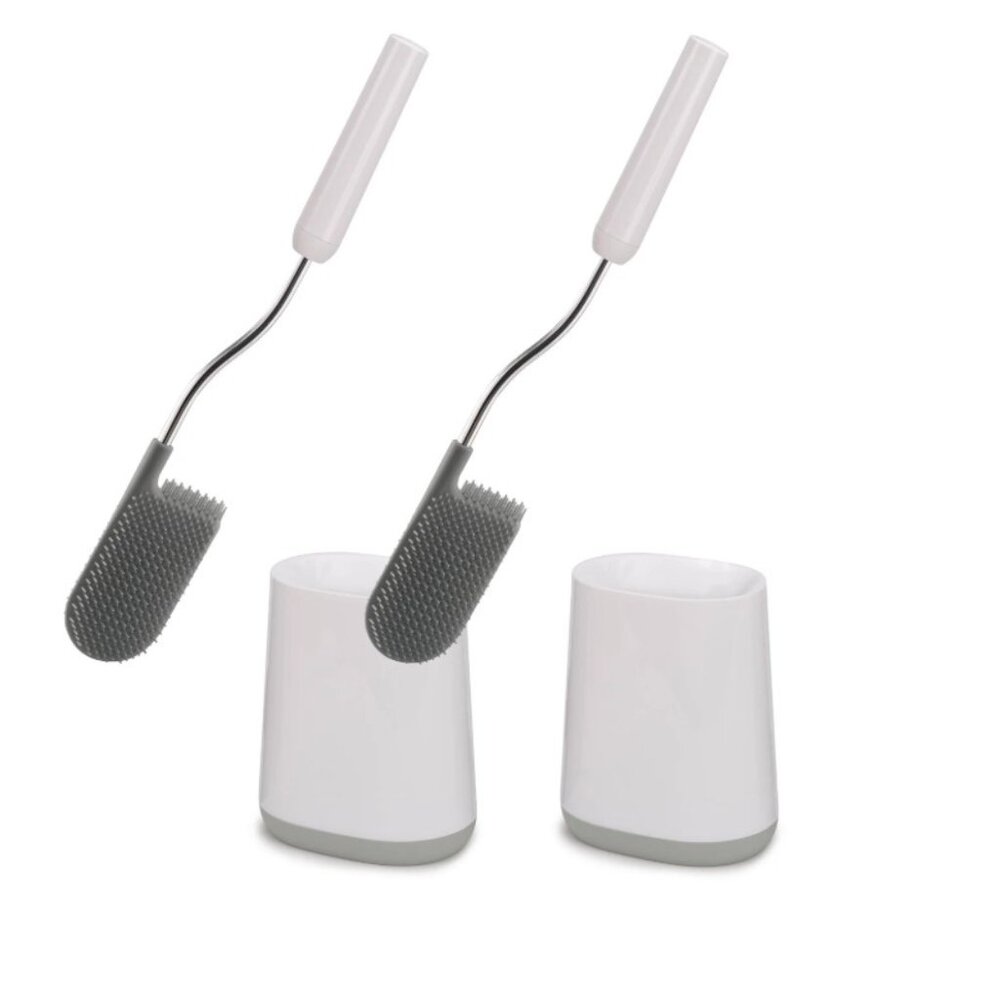 Joseph Joseph Flex Lite Advanced Toilet Brush Set of 2 - NWT